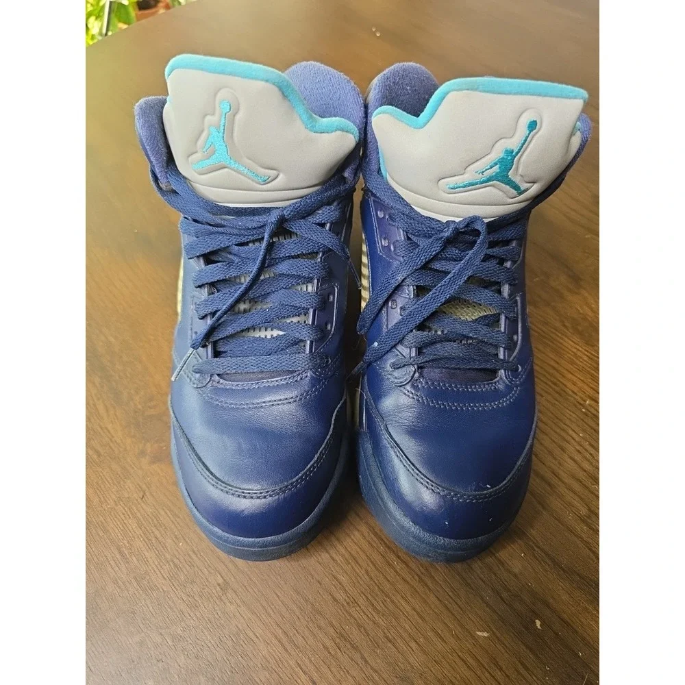 Nike Air Jordan 5 Retro Pre-Grape  Sneakers Men‎ Size 7.5
